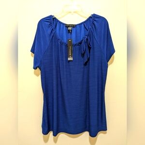 Liz McCoy Blue Women's Shirt - 2x